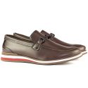 Sapato Casual Oxford em Material Tecnológico 3060-CAFE