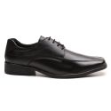 Sapato Social Masculino Calvest em Couro de Amarrar Preto-80F054