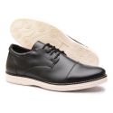 Sapato casual em Material Tecnológico Pierutti Preto-300F035