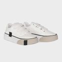 Sneakers Lançamento Branco Ajuste em Velcro