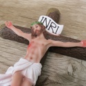 Crucifixo Resina - 20 cm