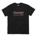 Camiseta Thrasher Scorched Black