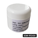 SILICONE PARAFINADO SEMI-RÍDIGO - 20° SHORE A 100 GR