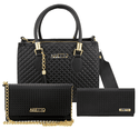Kit 3 Peças Bolsa Média Bolsa Pequena e Carteira