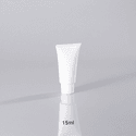 Bisnaga Plástica 15ml Com Tampa Flip Top - Branca