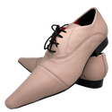 Sapato Masculino Italiano Executivo em Couro Oxford - Rose - Ref: D547 - Outlet