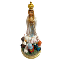 Imagem Resina : Nossa Senhora de Fátima 13 cm 