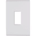 Placa 4x2 com 1 Posto Vertical Branco LIZ - Tramontina