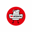 ADESIVO LOVE ORIENTAL- 500 UNIDADES