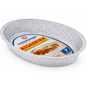 Bandeja Alumínio Assadeira Oval 7000 ml - Caixa 12 unidades