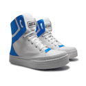 Bota de Treino Cheia de Marra Pull Over Branco e Azul