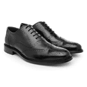 Sapato Social Masculino Oxford Brogue CNS Preto