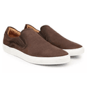 Tênis Casual Masculino Slip-on CNS Kin144 Brown 
