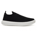  Sapatênis Casual Masculino CNS knit Preto