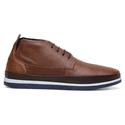 Bota Casual Masculina Couro Liso CNS Cacau