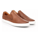 Sapatênis Casual Masculino Slip-on CNS Tan