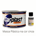 Adesivo Plastico Cinza com catalizador 400g - Maxi Rubber