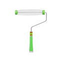 SUPORTE PARA ROLO 05 ARAMES GAIOLA 23CM [CONDOR] [900]
