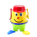 Balde Boneco Colorido- Baldinho para brincar na areia!