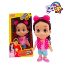 Boneca Maria Clara Youtuber Infantil Articulada Vinil 25Cm