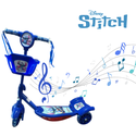 Patinete Infantil Musical Stitch azul