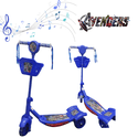Patinete Infantil Musical Vingadores