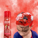  Tinta Spray Temporária Para Cabelos Kolore Fashion Vermelha
