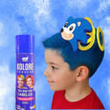 Tinta Spray Temporária Para Cabelos Kolore Fashion Azul