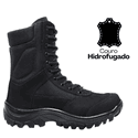 Coturno Coyote Preto - Com Zíper 