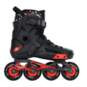 Patins Inline Freestyle Revolt Preto Rodas Pretas ABEC-9 Traxart