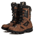 Bota Coturno Militar Cano Médio Fulgore Caça e Pesca Café