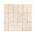 Rettangolo Terracota Bianco