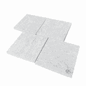 Pedra Madeira Serrada Branca 1m² 23x23cm