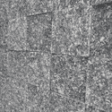 Pedra Madeira Serrada Cinza Amarrado com 0,5m² 11,5x11.5cm