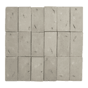 Rettangolo Terracota Grigio Escuro