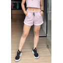 Shorts Moletinho Confy Rosa