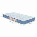 Colchão Solteiro Espuma D45 Castor Sleep Max 88x188x18