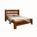 Cama Casal Porto Madero Onix Imbuia 