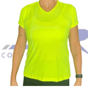 Camiseta Baby Look Slim Esportiva Dry Fit Luminum