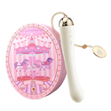 Vibrador Ponto G Zalo Lolita Momoko G Spot Vibrador com Aplicativo - Branco - Recarregável 8 modos de vibração banhado em ouro 18K 
