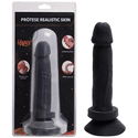 Bred - Realistic - Ventosa Black - 15 cm