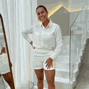 Conjunto Camisa E Short Camila Off