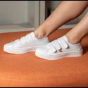 Tênis Velcro Cloe Branco