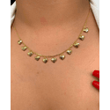 Chocker de corações 