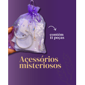 Kit acessórios misteriosos variados contêm 11 peças