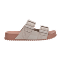 Melissa Chinelo Cozy Slide M Lover - Marrom/Bege