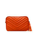 Bolsa Anna Couro Laranja