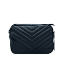 Bolsa Anna Couro Azul Marinho