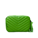 Bolsa Anna Couro Verde Primavera