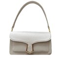 Bolsa Isabela Couro Off White